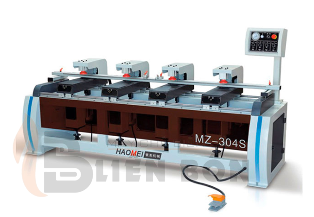 Máy khoan bản lề 4 đầu ( loại cải tiến) MZ-304S